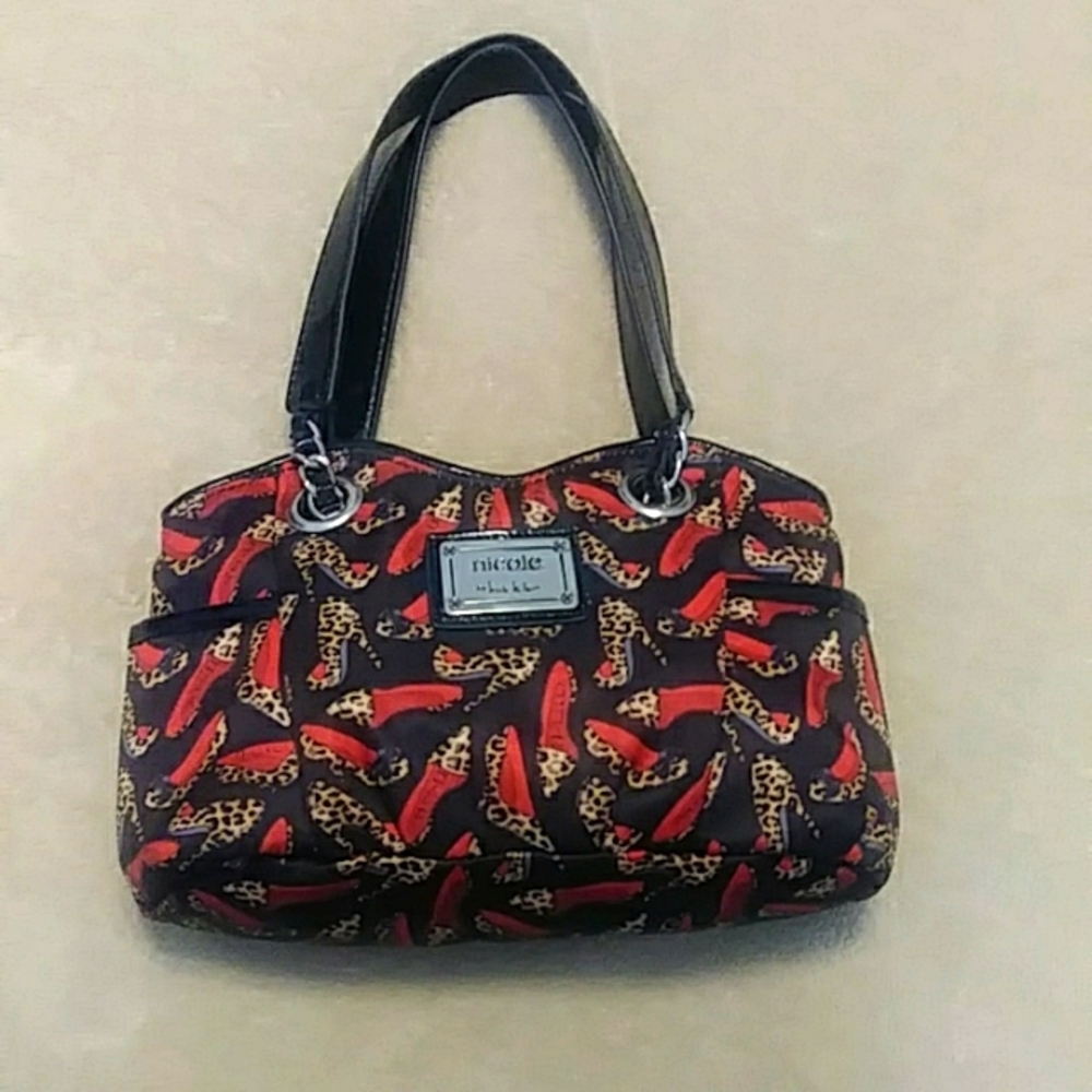 Nicole by Nicole Miller Bag - Stiletto Print